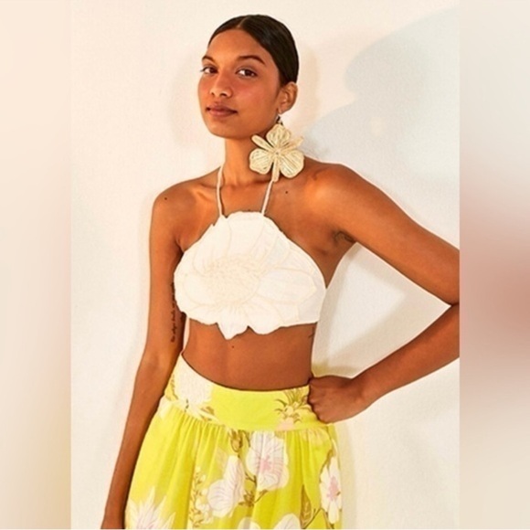 FARM Rio Flower Linen Blend Crop Top
NWT XL - Picture 1 of 3